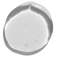 Natural Lip Oil Clear Swatch